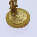 HERMES Earring Beige Auth ar12239-17