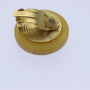 HERMES Earring Beige Auth ar12239-4