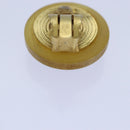 HERMES Earring Beige Auth ar12239-5