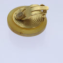 HERMES Earring Beige Auth ar12239-6