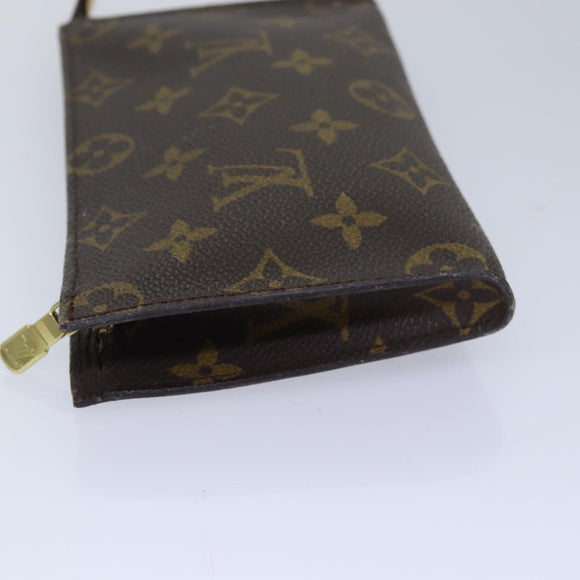 LOUIS VUITTON Monogram Bucket PM Pouch Accessory Pouch LV Auth ar12248