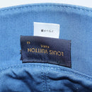 LOUIS VUITTON Monogram Hat Cotton Denim Blue M78772 LV Auth ar12250-12