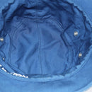 LOUIS VUITTON Monogram Hat Cotton Denim Blue M78772 LV Auth ar12250-9