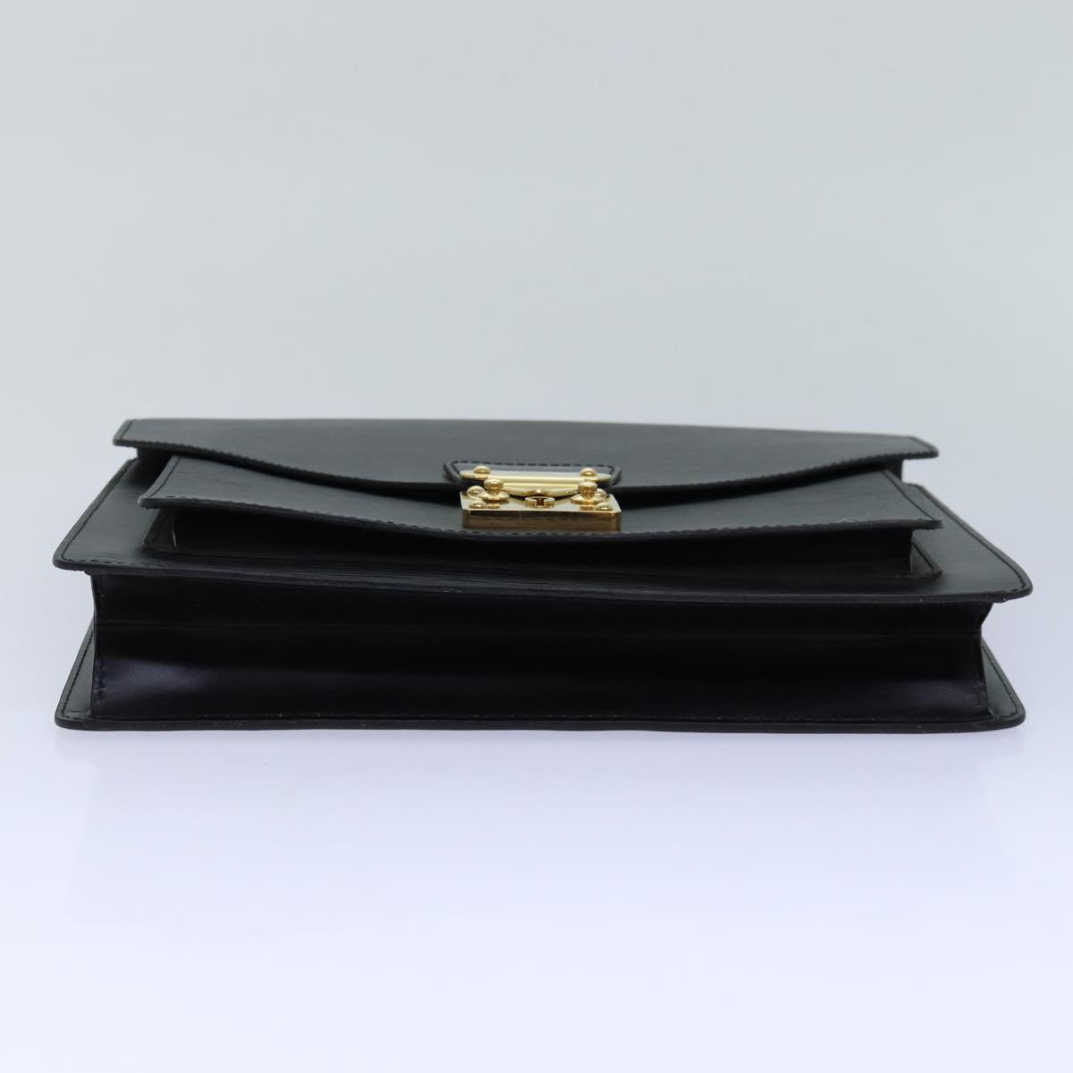 LOUIS VUITTON Epi Monceau 28 Hand Bag Black M52122 LV Auth ar12255