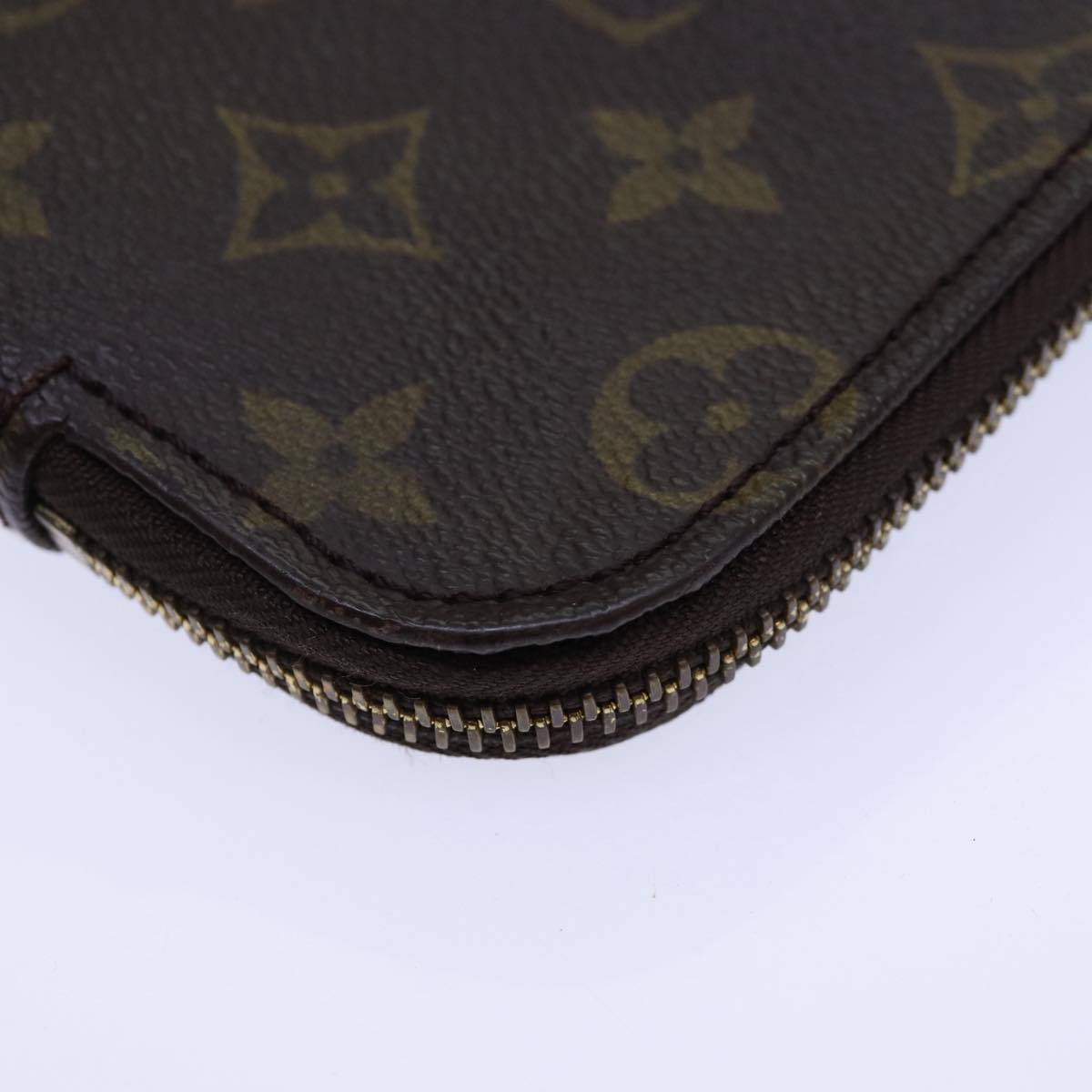 LOUIS VUITTON Monogram Posh Documents Clutch Bag M53456 LV Auth ar12265