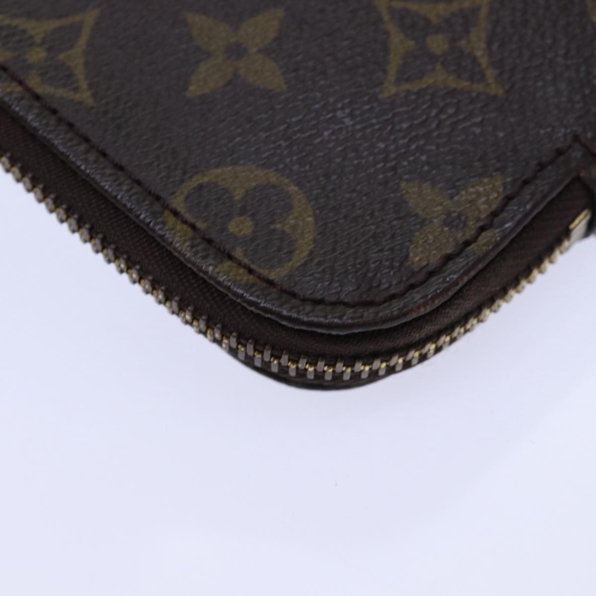 LOUIS VUITTON Monogram Posh Documents Clutch Bag M53456 LV Auth ar12265