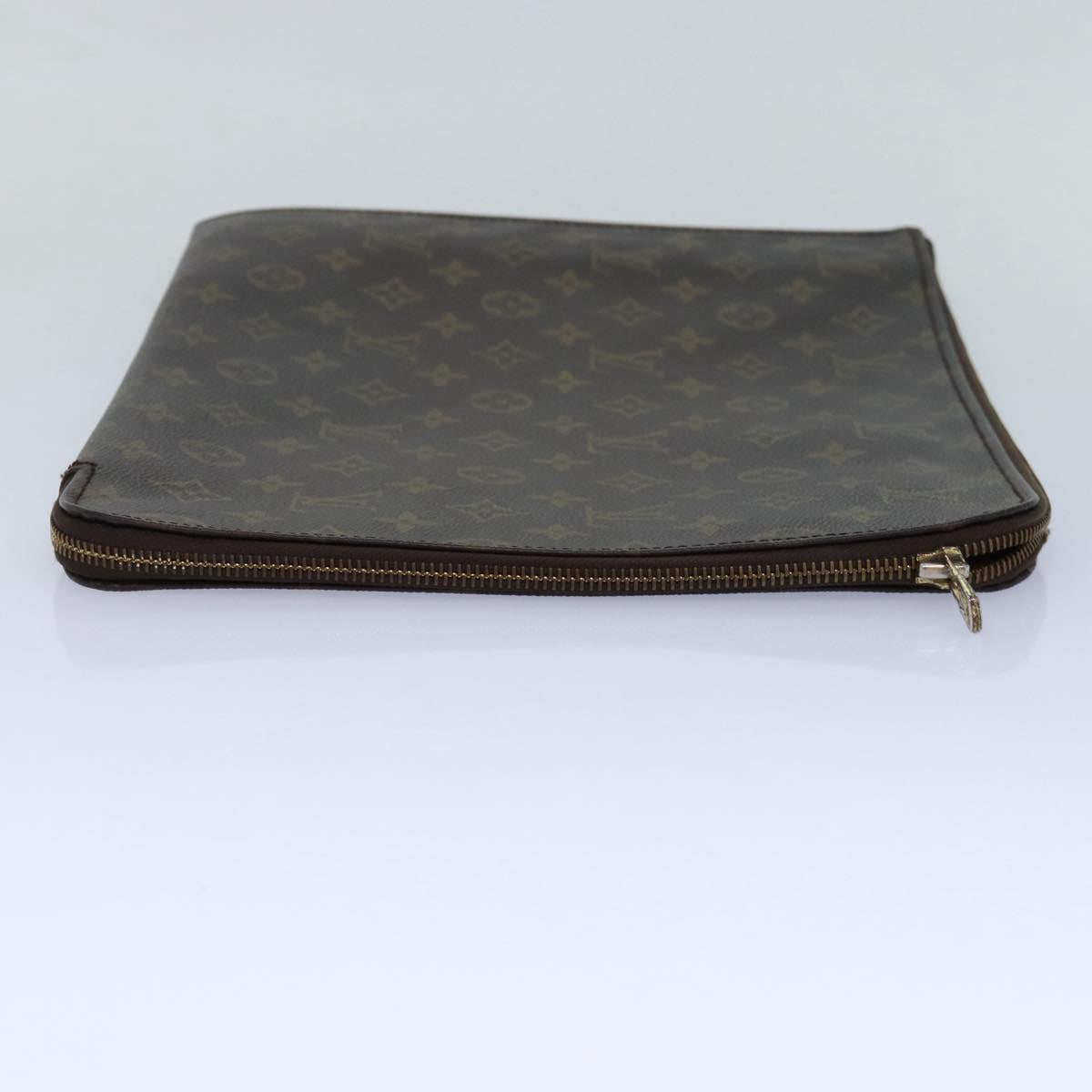 LOUIS VUITTON Monogram Posh Documents Clutch Bag M53456 LV Auth ar12265