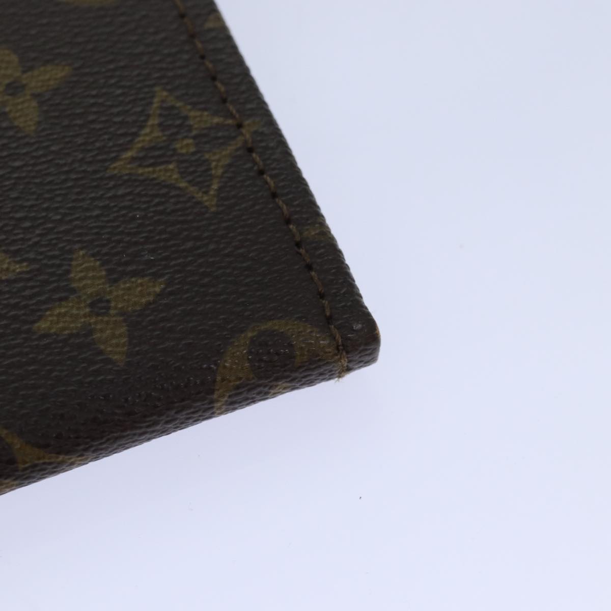 LOUIS VUITTON Monogram Posh Documents Clutch Bag Vintage M53456 LV Auth ar12267