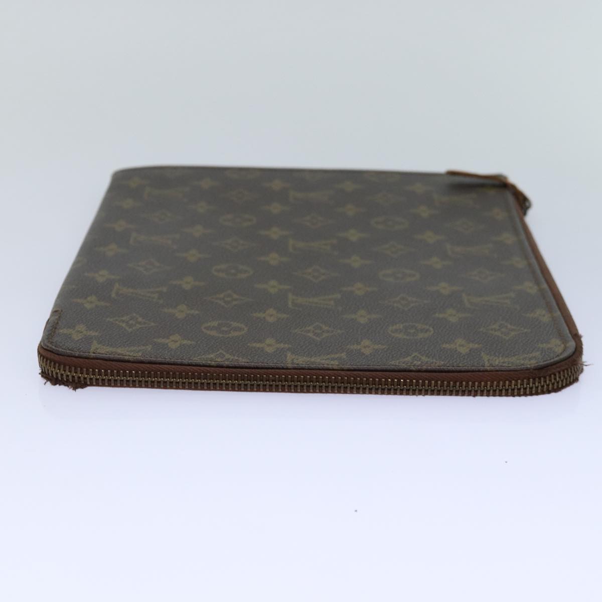 LOUIS VUITTON Monogram Posh Documents Clutch Bag Vintage M53456 LV Auth ar12267