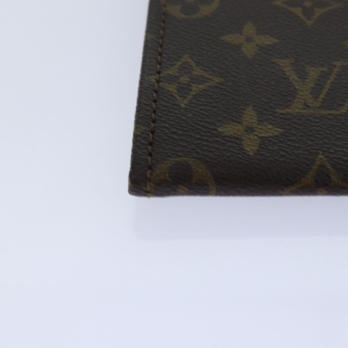 LOUIS VUITTON Monogram Posh Documents Clutch Bag Vintage M53456 LV Auth ar12267