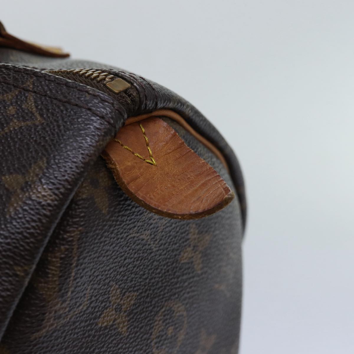 LOUIS VUITTON Monogram Speedy 30 Hand Bag M41526 LV Auth ar12270