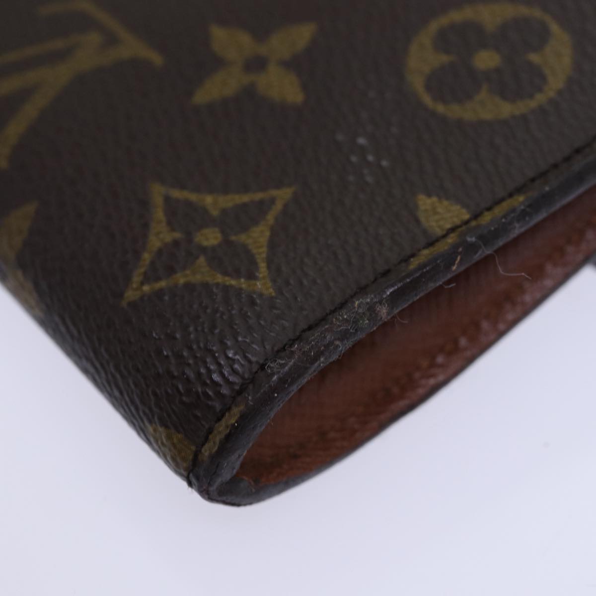 LOUIS VUITTON Monogram Porte Envelope Clutch Bag M51801 LV Auth ar12286