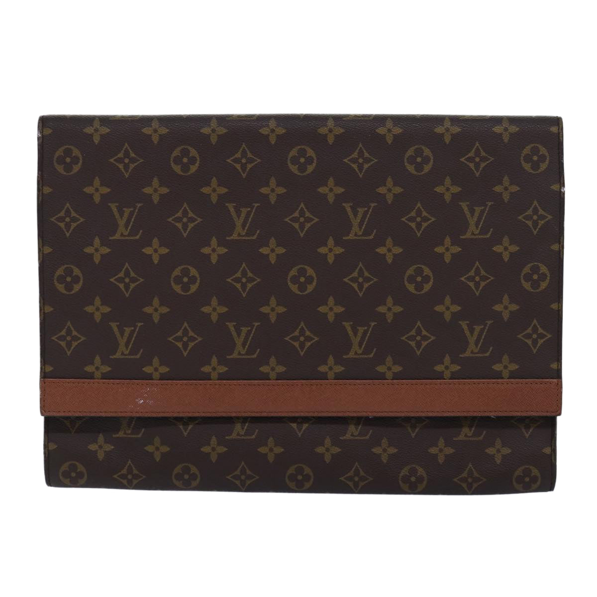 LOUIS VUITTON Monogram Porte Envelope Clutch Bag M51801 LV Auth ar12286