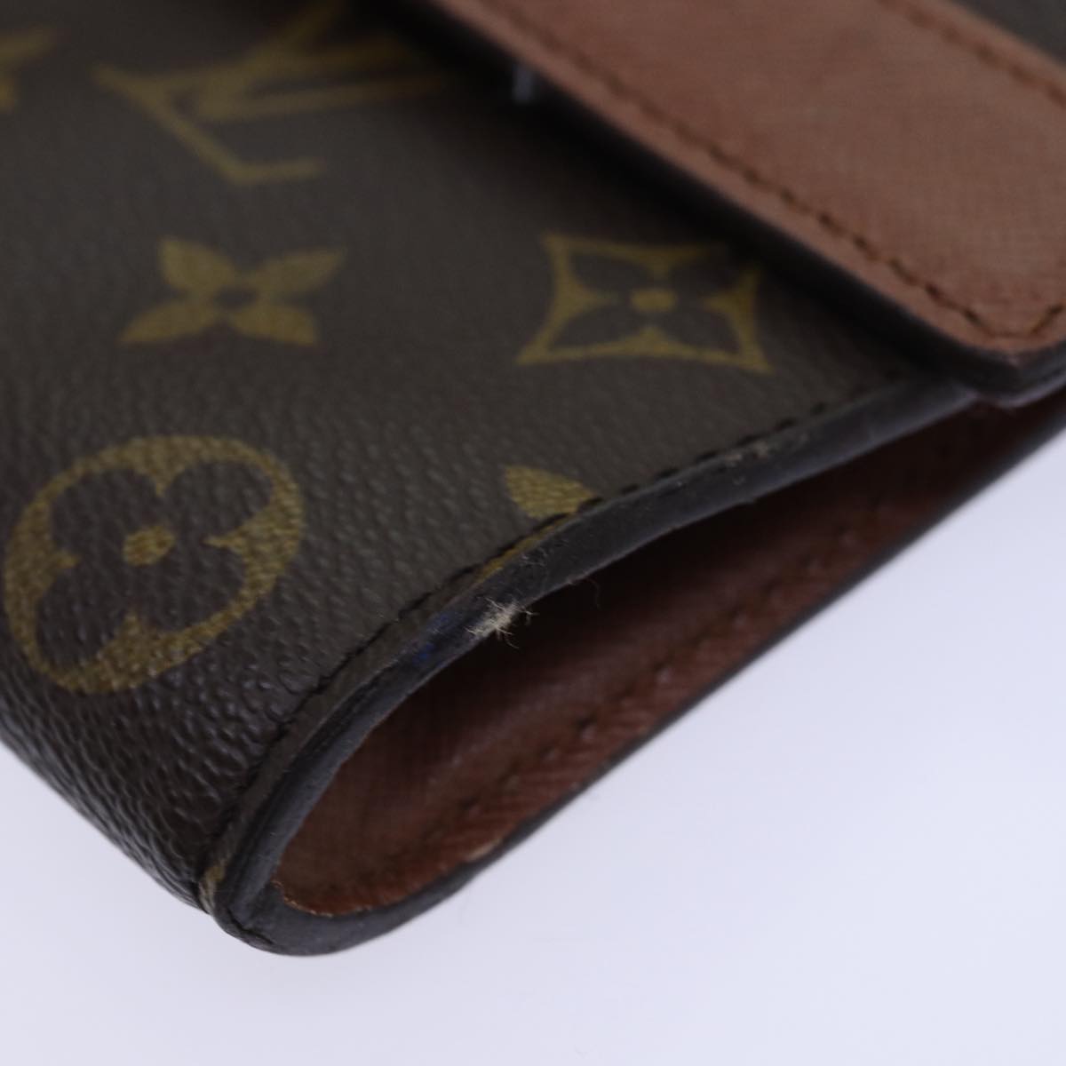 LOUIS VUITTON Monogram Porte Envelope Clutch Bag M51801 LV Auth ar12286