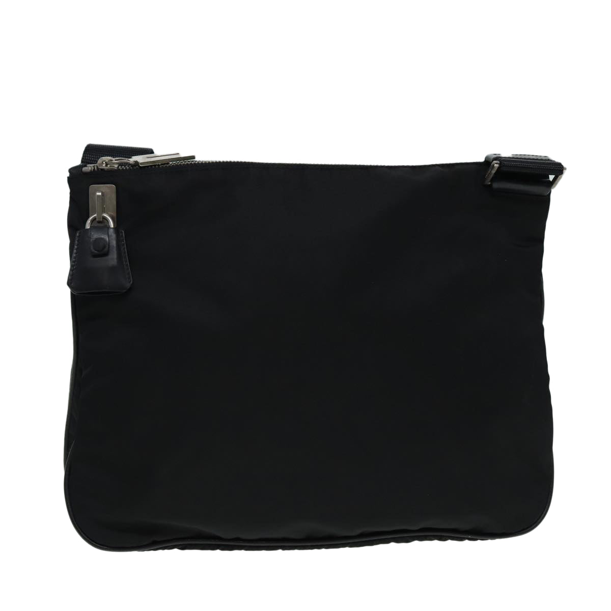 PRADA Shoulder Bag Nylon Black Auth ar12303 - 0