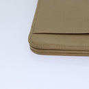 Christian Dior Shoulder Bag Leather Beige Auth ar12309-14