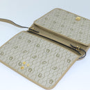 Christian Dior Shoulder Bag Leather Beige Auth ar12309-11