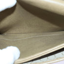 Christian Dior Shoulder Bag Leather Beige Auth ar12309-12