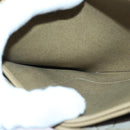 Christian Dior Shoulder Bag Leather Beige Auth ar12309-19