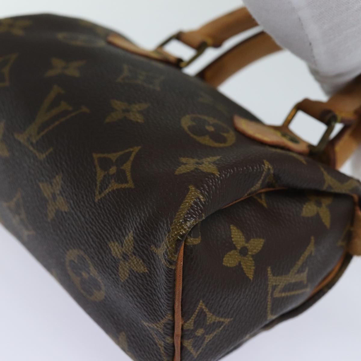 LOUIS VUITTON Monogram Mini Speedy Hand Bag Vintage M41534 LV Auth ar12313