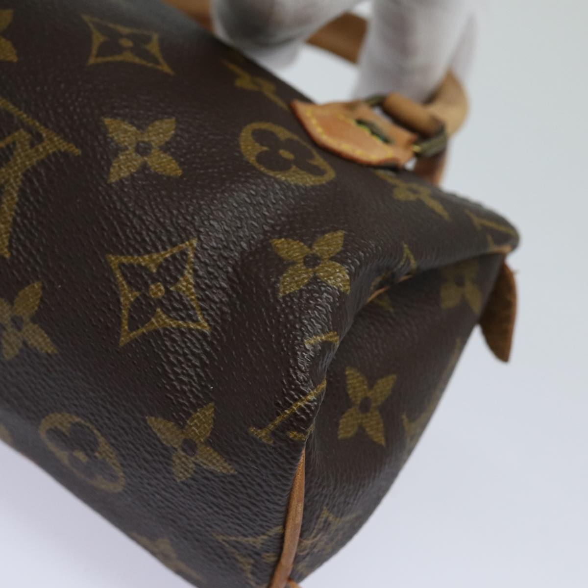 LOUIS VUITTON Monogram Mini Speedy Hand Bag Vintage M41534 LV Auth ar12313