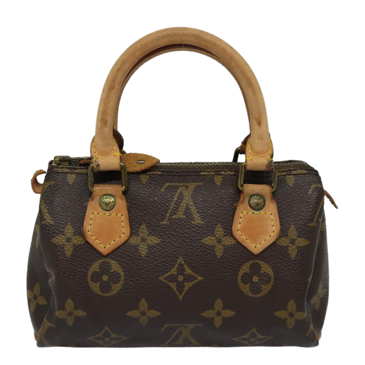 LOUIS VUITTON Monogram Mini Speedy Hand Bag Vintage M41534 LV Auth ar12313 - 0