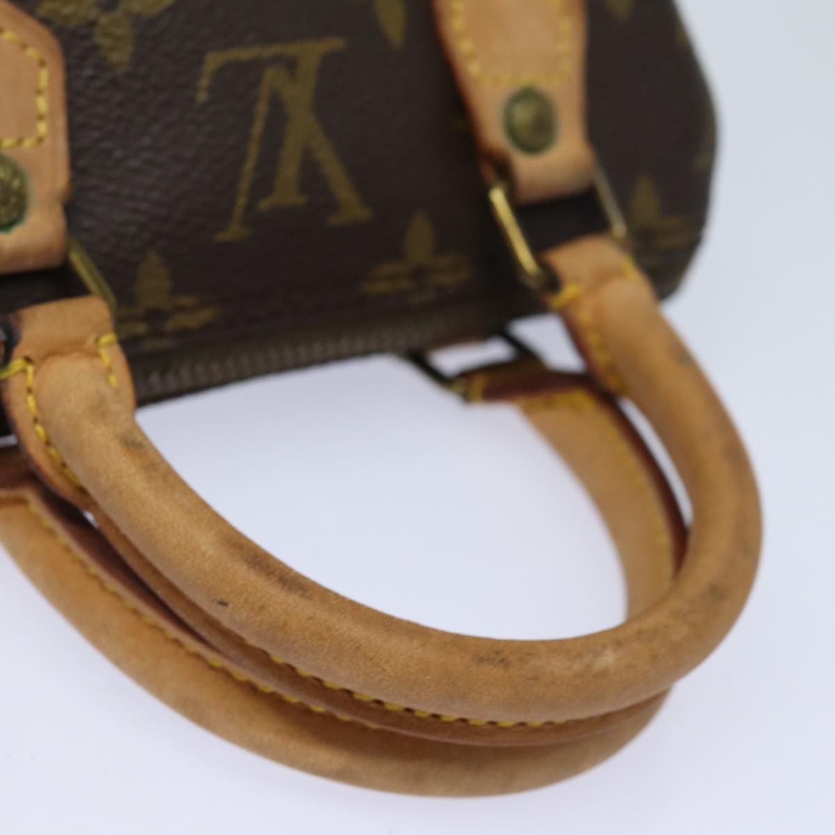 LOUIS VUITTON Monogram Mini Speedy Hand Bag Vintage M41534 LV Auth ar12313