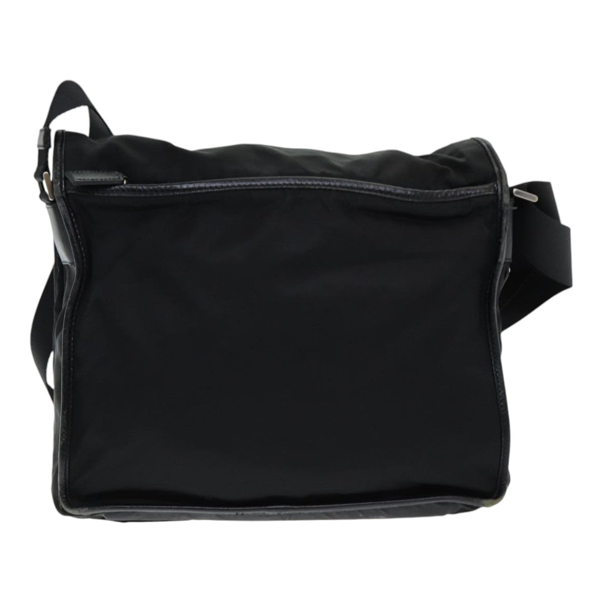 PRADA Shoulder Bag Nylon Black Auth ar12322 - 0