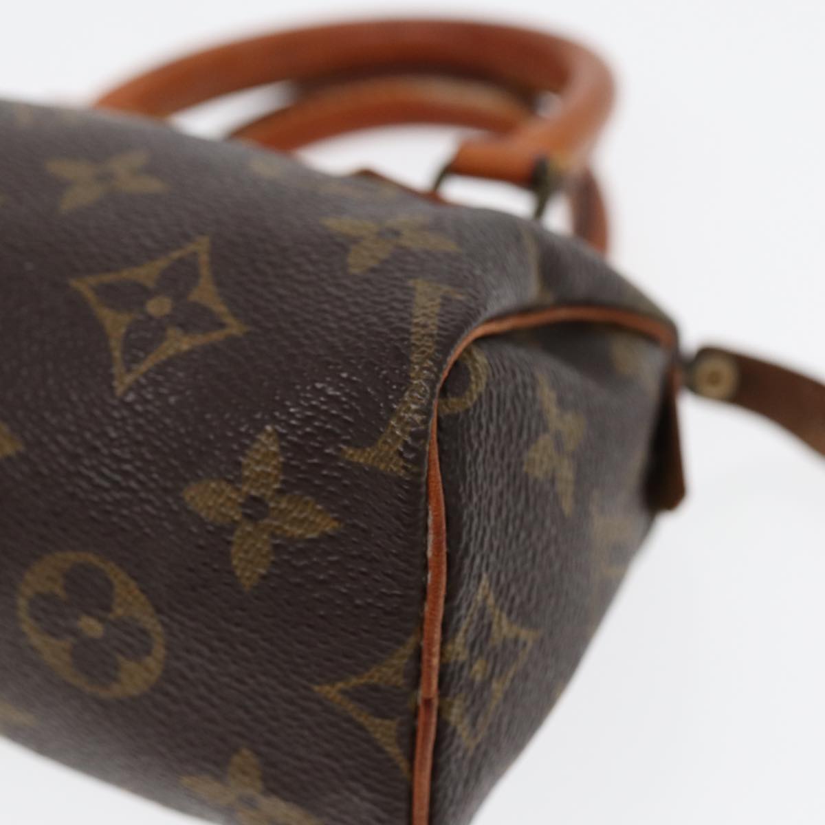 LOUIS VUITTON Monogram Mini Speedy Hand Bag Vintage M41534 LV Auth ar12326