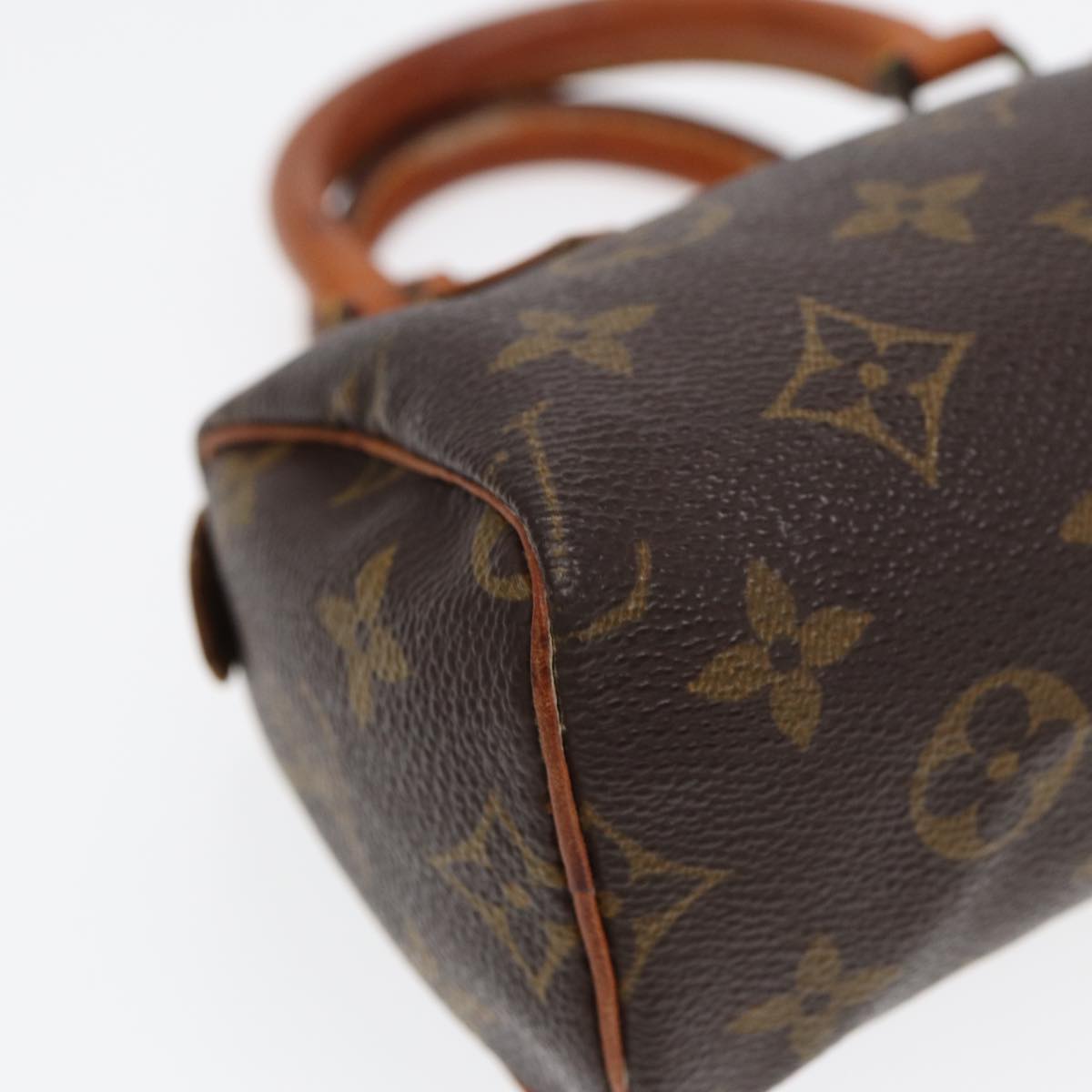 LOUIS VUITTON Monogram Mini Speedy Hand Bag Vintage M41534 LV Auth ar12326