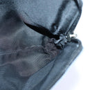 BVLGARI Pouch Canvas Blue Silver Auth ar12334-16