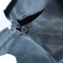 BVLGARI Pouch Canvas Blue Silver Auth ar12334-17