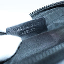 BVLGARI Pouch Canvas Blue Silver Auth ar12334-12