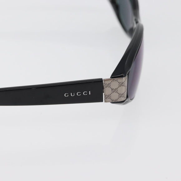 GUCCI Sunglasses plastic Black Auth ar12343