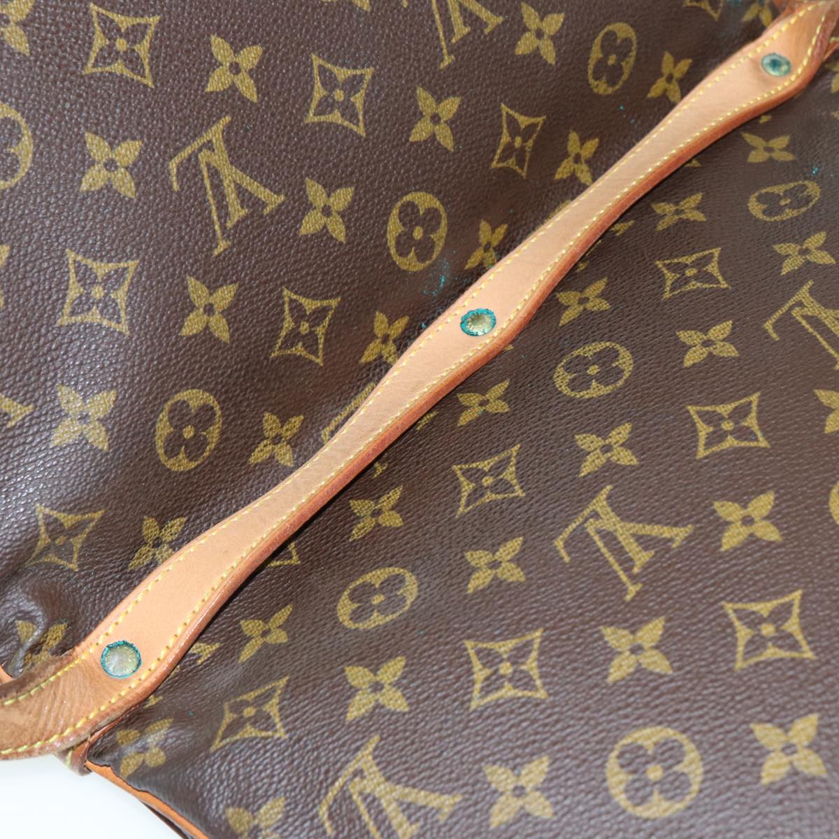 LOUIS VUITTON Monogram Saumur 30 Shoulder Bag M42256 LV Auth ar12348