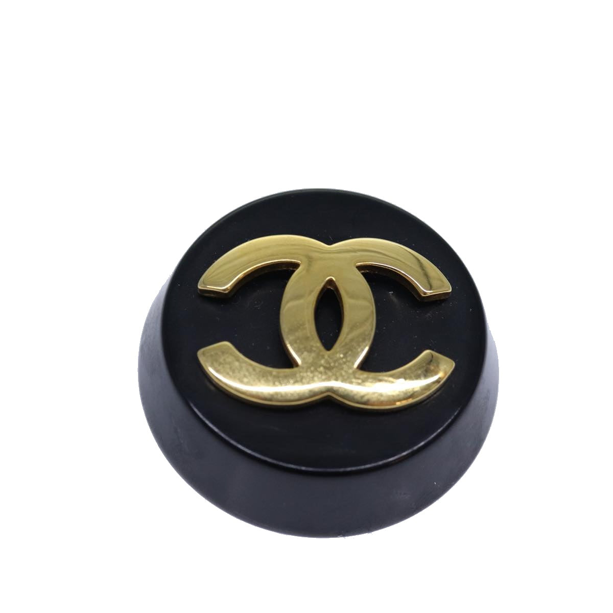 CHANEL COCO Mark Earring metal Gold CC Auth ar12351 - 0