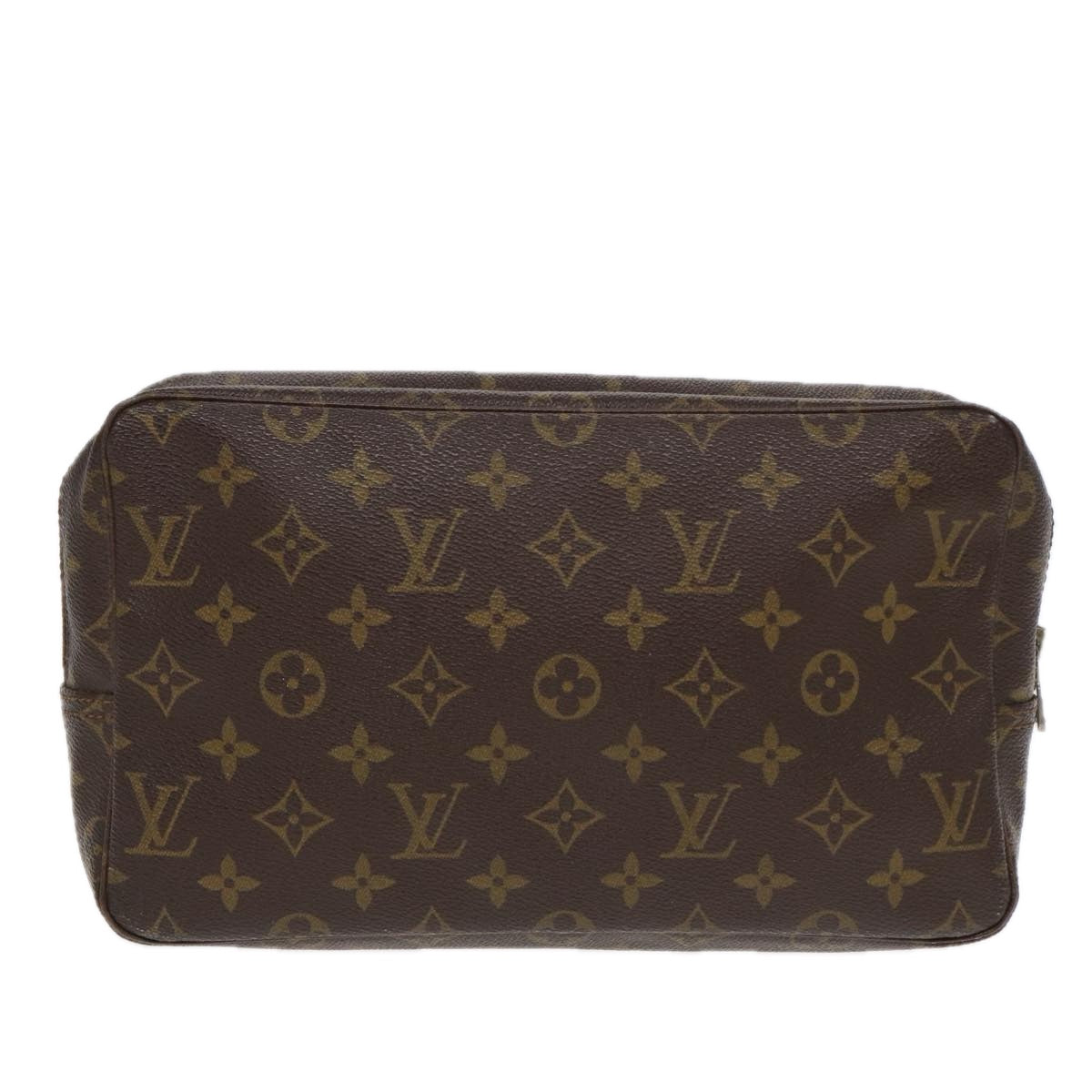 LOUIS VUITTON Monogram Trousse Toilette 28 Clutch Bag M47522 LV Auth ar12380 - 0