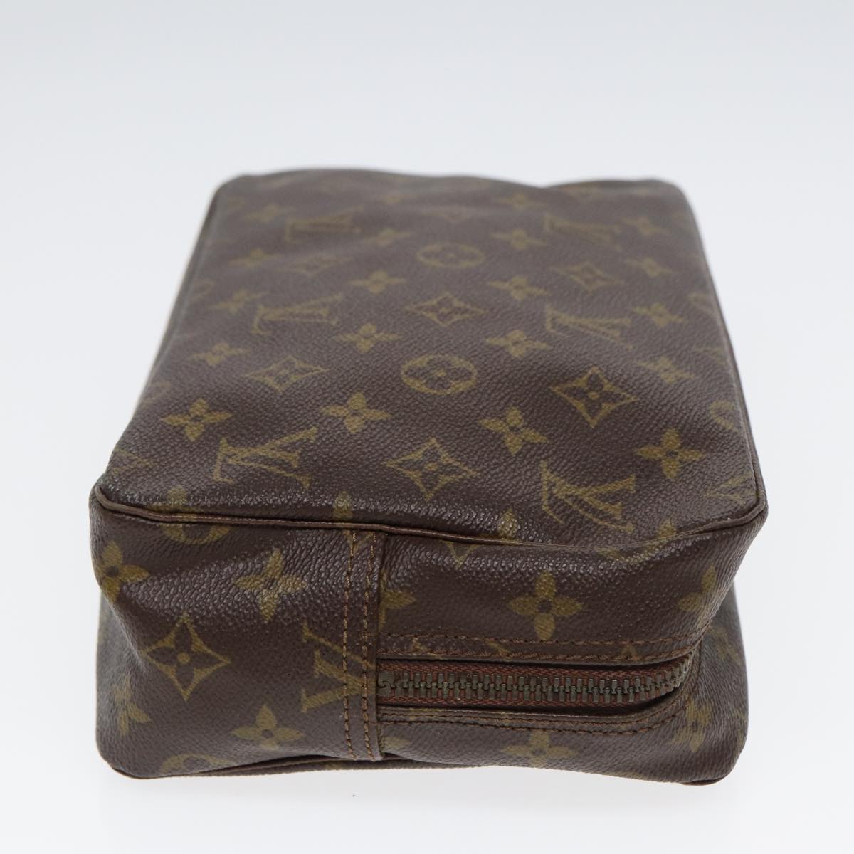 LOUIS VUITTON Monogram Trousse Toilette 28 Clutch Bag M47522 LV Auth ar12380