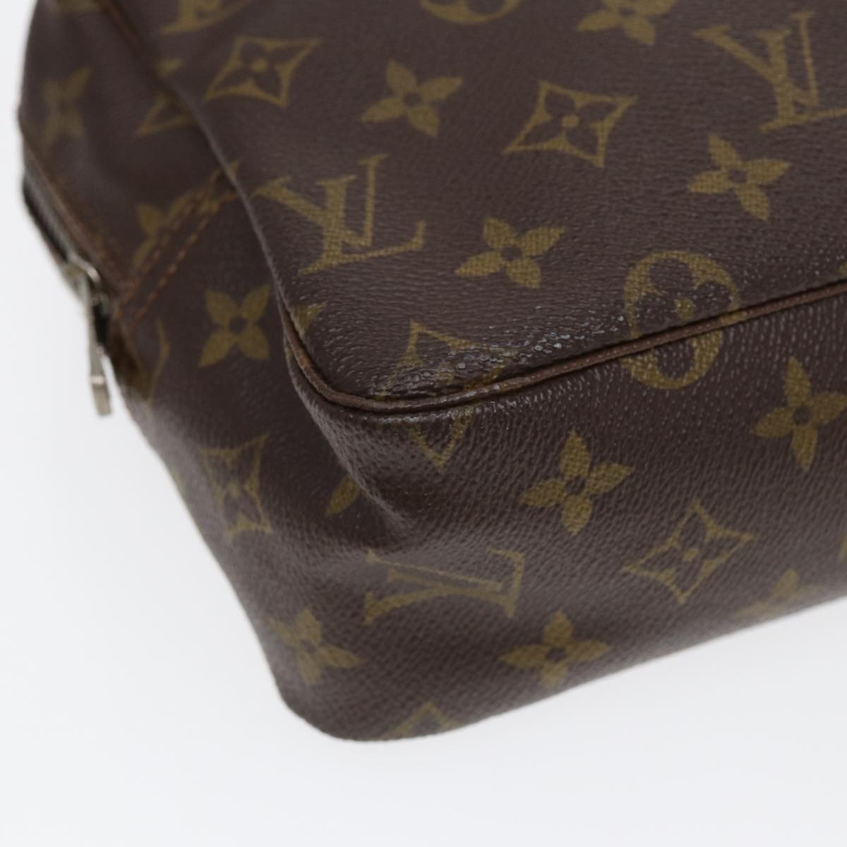 LOUIS VUITTON Monogram Trousse Toilette 28 Clutch Bag M47522 LV Auth ar12380