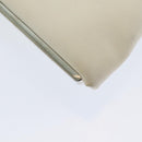 FENDI Shoulder Bag Nylon White Silver Auth ar12395-14