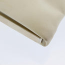 FENDI Shoulder Bag Nylon White Silver Auth ar12395-16