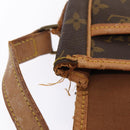 LOUIS VUITTON Monogram Gibeciere MM Shoulder Bag M42247 LV Auth ar12433-21