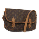 LOUIS VUITTON Monogram Gibeciere MM Shoulder Bag M42247 LV Auth ar12433-1
