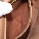 LOUIS VUITTON Monogram Gibeciere MM Shoulder Bag M42247 LV Auth ar12433-25