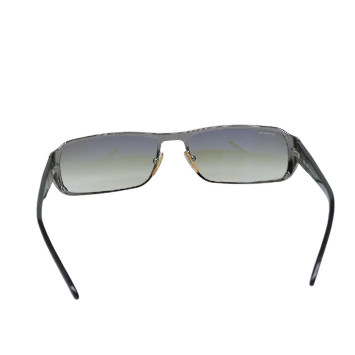 PRADA Sunglasses metal Black Auth ar12438 - 0