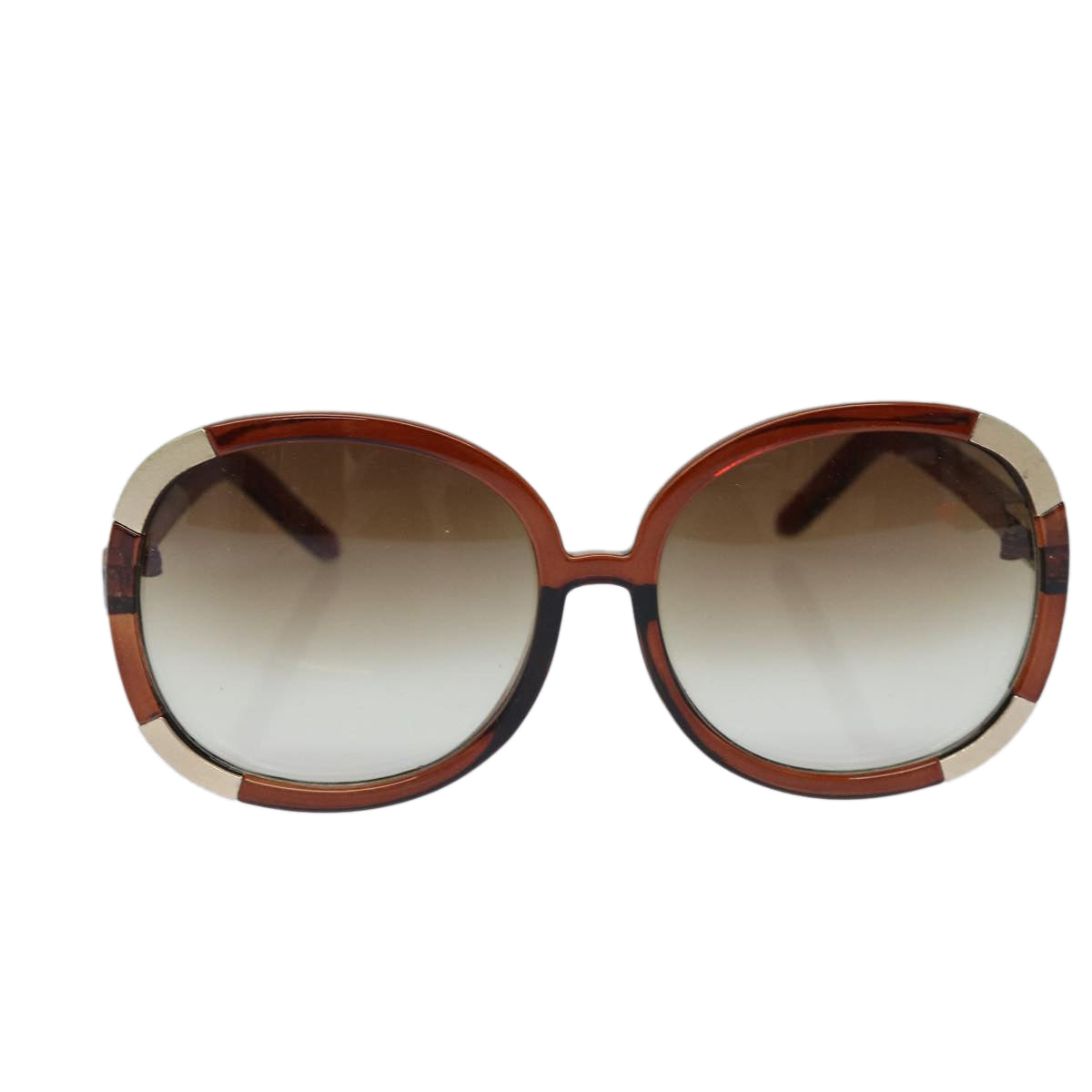 Chloe Sunglasses plastic Brown Auth ar12442 - 0