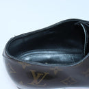 LOUIS VUITTON Monogram Richelieu Derby Shoes shoes Size 6 Brown LV Auth ar12448-10