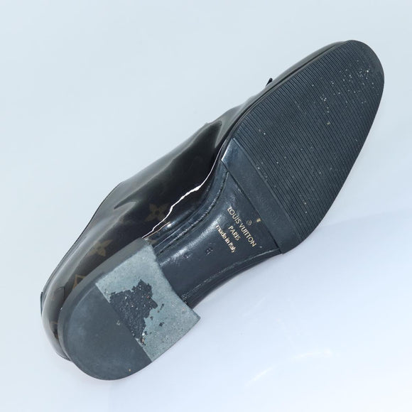 LOUIS VUITTON Monogram Richelieu Derby Shoes shoes Size 6 Brown LV Auth ar12448