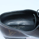 LOUIS VUITTON Monogram Richelieu Derby Shoes shoes Size 6 Brown LV Auth ar12448-22