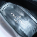 LOUIS VUITTON Monogram Richelieu Derby Shoes shoes Size 6 Brown LV Auth ar12448-8